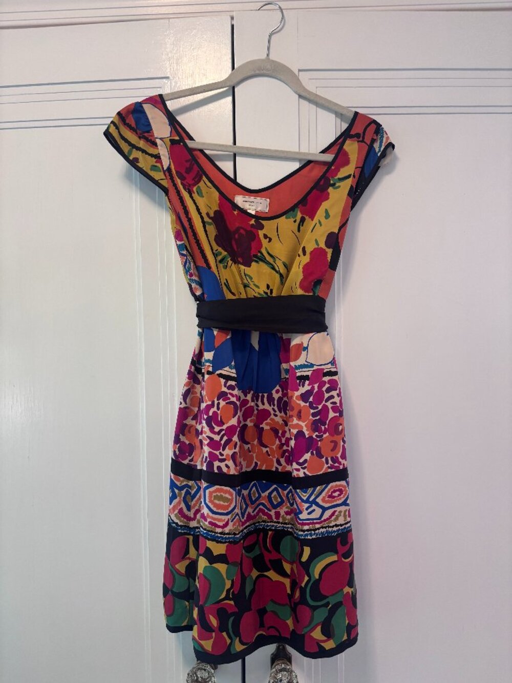 Anthropologie silk dress